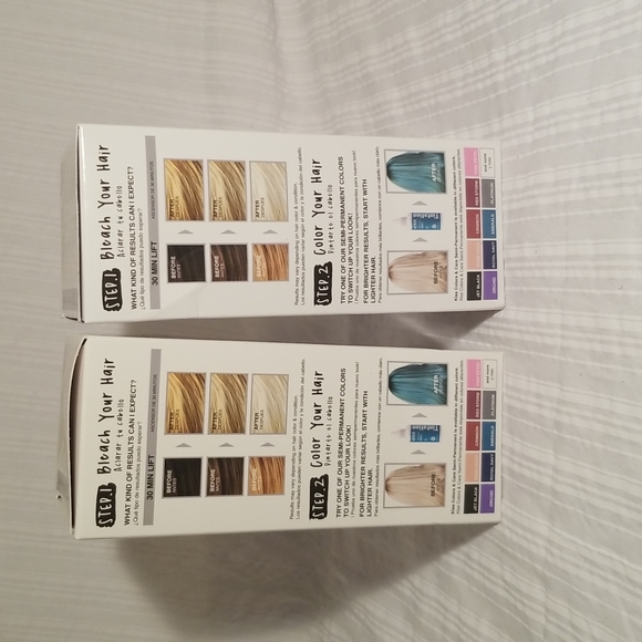 Kiss Lift-Up Complete Bleach Kit, Maximum Strength, Lot of 2 - Picture 4 of 6